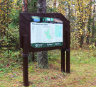 В национальном парке «Угра» открылась обновлённая военно-мемориальная тропа «Русиновский берег»