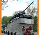 В 1967 году в Калуге открыт памятник в честь воинов-освободителей