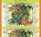 Почтовые марки с ягодами России поступили в почтовое обращение