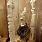 Выставка лесной скульптуры Григория Кочубея калуга