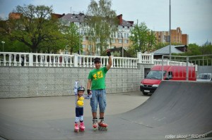 школа Дмитрия Шаронова «Rider» на городской скейт-зоне калуга