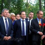 На церемонии открытия памятника Гоголю2 калуга