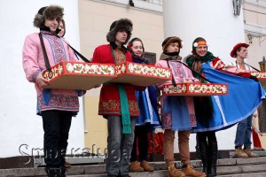 На "Калужской Масленице" калуга