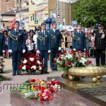 Возложение цветов к Вечному огню калуга