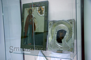 Икона Богоматери «Боголюбская» и икона Богоматери «Калужская» калуга