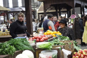 На рынке "Калуга"