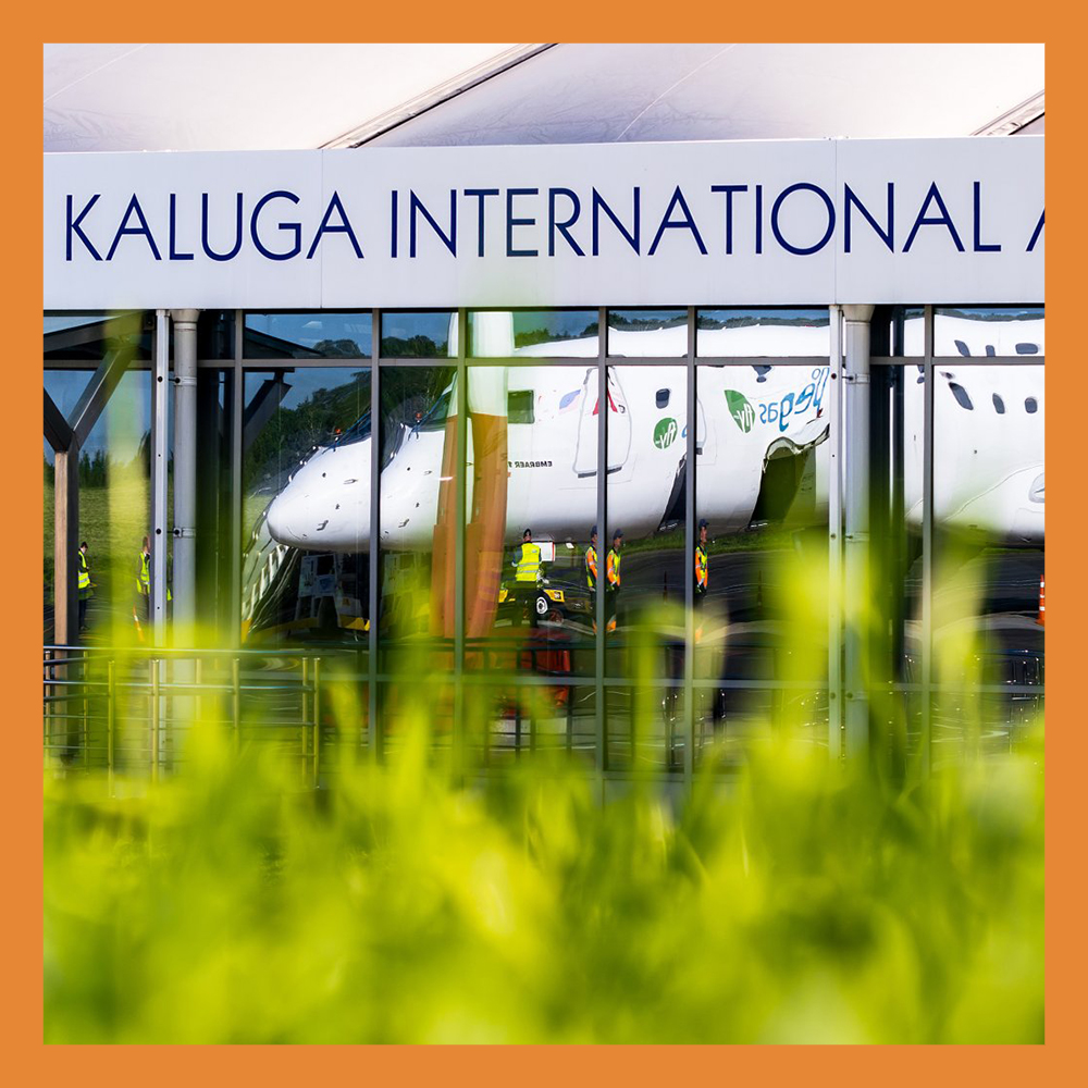 Международный аэропорт Калуга продолжает работать в штатном режиме