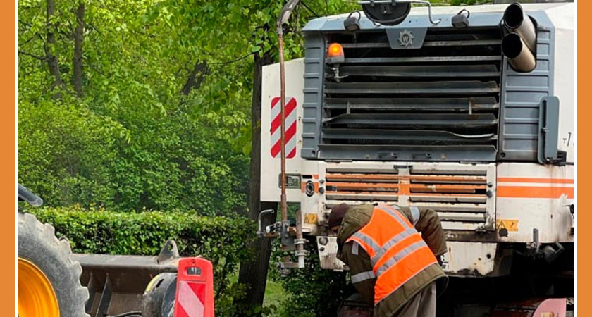 Ремонт дорог в Калуге