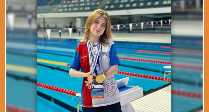 Калужская спортсменка установила рекорд России по плаванию
