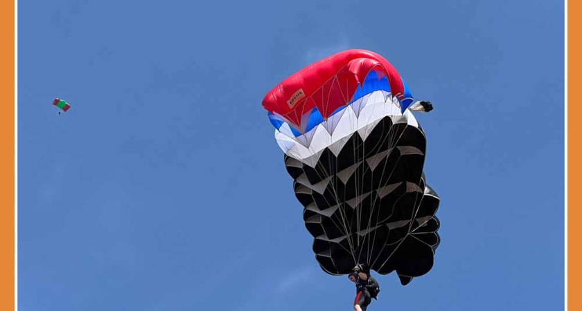 Калужская парашютистка приземлилась с "серебром"