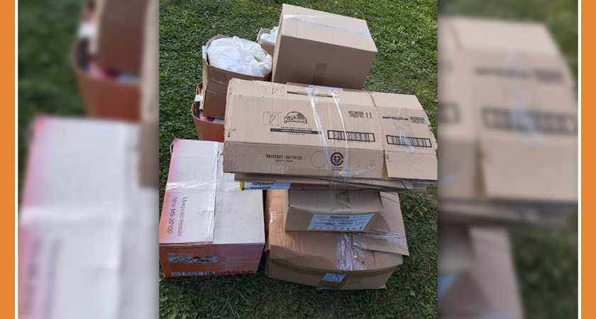 КАЛУЖСКАЯ ОБЛАСТЬ СОБРАЛА 19 ТОНН МАКУЛАТУРЫ