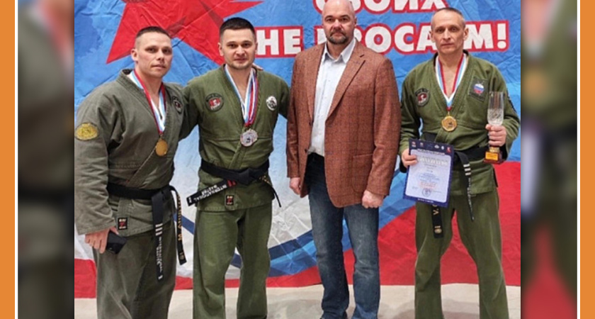 СПОРТСМЕНЫ КАЛУЖСКОЙ ОБЛАСТИ ОТЛИЧИЛИСЬ НА ЧЕМПИОНАТЕ РОССИИ ПО РУКОПАШНОМУ БОЮ