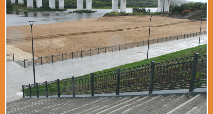 БЛАГОУСТРОЙСТВО НАБЕРЕЖНОЙ ОКИ