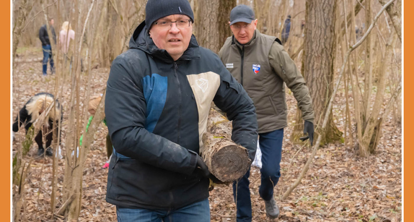 СУББОТНИК В ГУБЕРНСКОМ ПАРКЕ