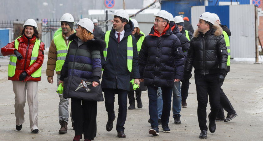 Владислав Шапша оценил ход строительства нового кампуса Балтийского федерального университета