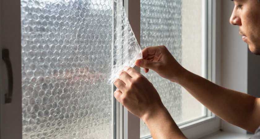 Почему люди клеят пузырьковую плёнку на окна: узнал, и теперь делаю так же