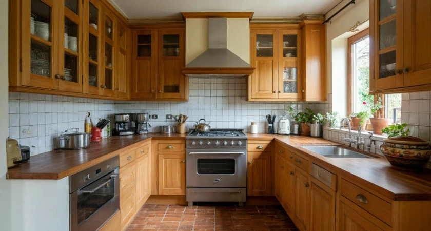 Плитка на кухне — прошлый век: сейчас в тренде другой отличный вариант