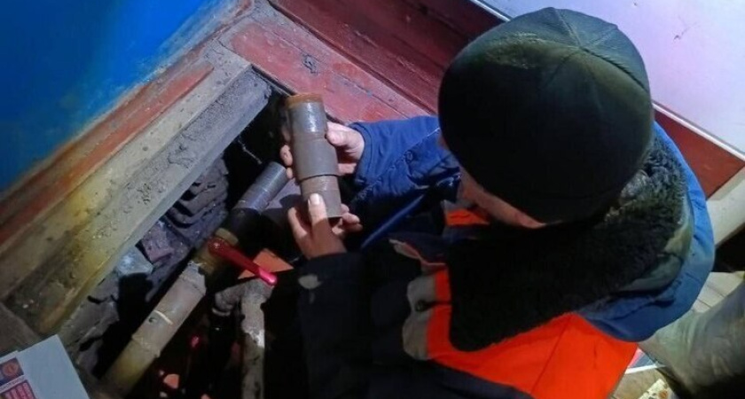 Калужские специалисты восстанавливают теплоснабжение в многоквартирных домах подшефного Первомайска