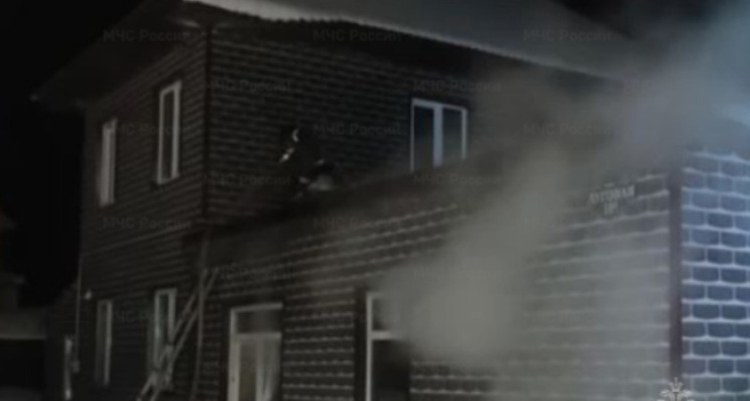 В Калужской области пожарные ликвидировали возгорание частной бани