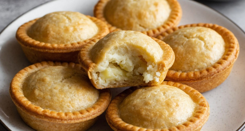 Хрустящие снаружи, нежные внутри: готовим красивые пирожки с картофельной начинкой