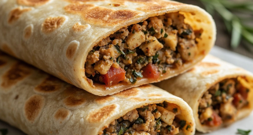 Хрустящие рожки-малышки: лаваш с вкуснючей начинкой в микроволновке всего за 5 минут — просто объедение