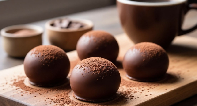 Трюфели из сгущенного молока и какао всего за 5 минут — нежные и тягучие: вкуснятина за копейки