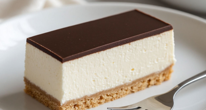 Всего стакан ряженки — на выходе вкусный и легкий десерт: нежнее «Птичьего молока» и печь ничего не надо