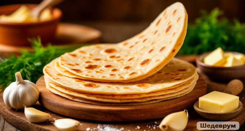 Попробовали один раз — теперь готовим постоянно: лепешки вкуснее самсы, проще лаваша