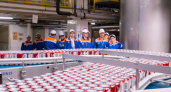 Губернатор Владислав Шапша запустил на заводе в Калужской области линию нового напитка мирового уровня