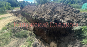В Калужской области рабочего насмерть засыпало землёй в траншее при прокладке канализации