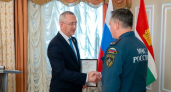 В Калужской области губернатор наградил отличившихся сотрудников полиции, ФСБ и МЧС