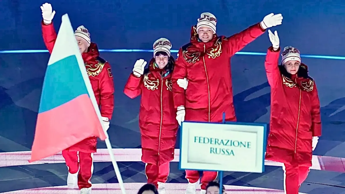 Российские паралимпийцы вышли на открытии Игр в Вероне в форме из Калужской области