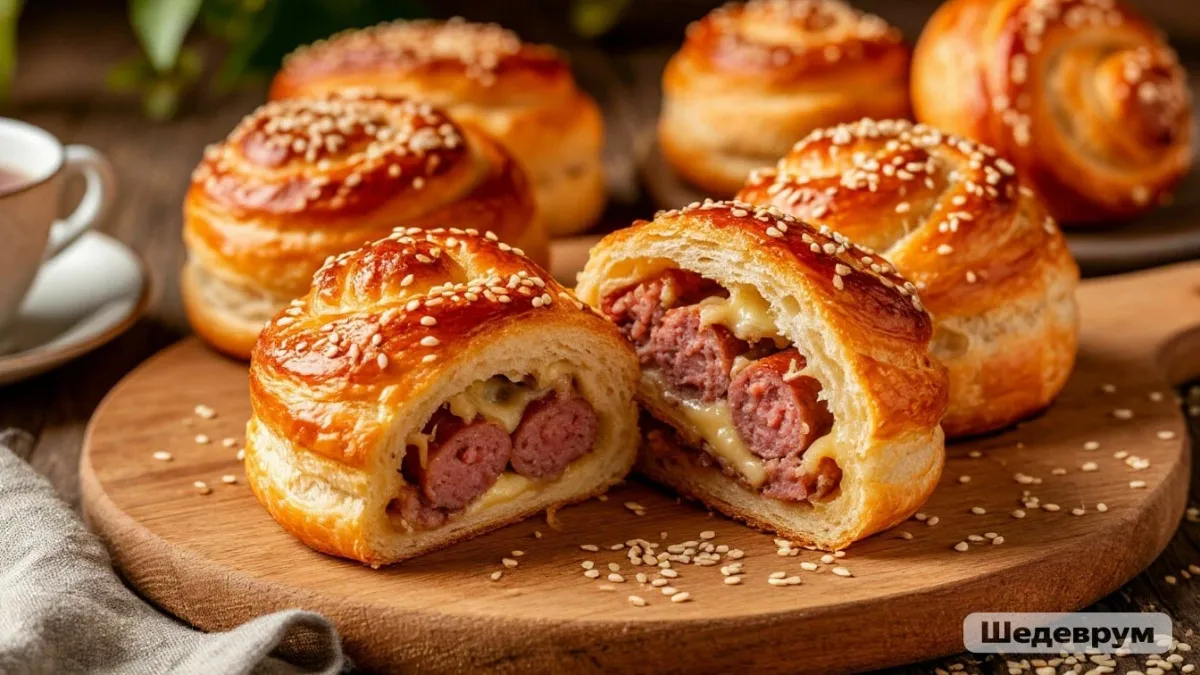 Натрите сосиски на тёрке и будете в восторге от этого результата. Это такая вкуснота на завтрак, перекус и просто к чаю