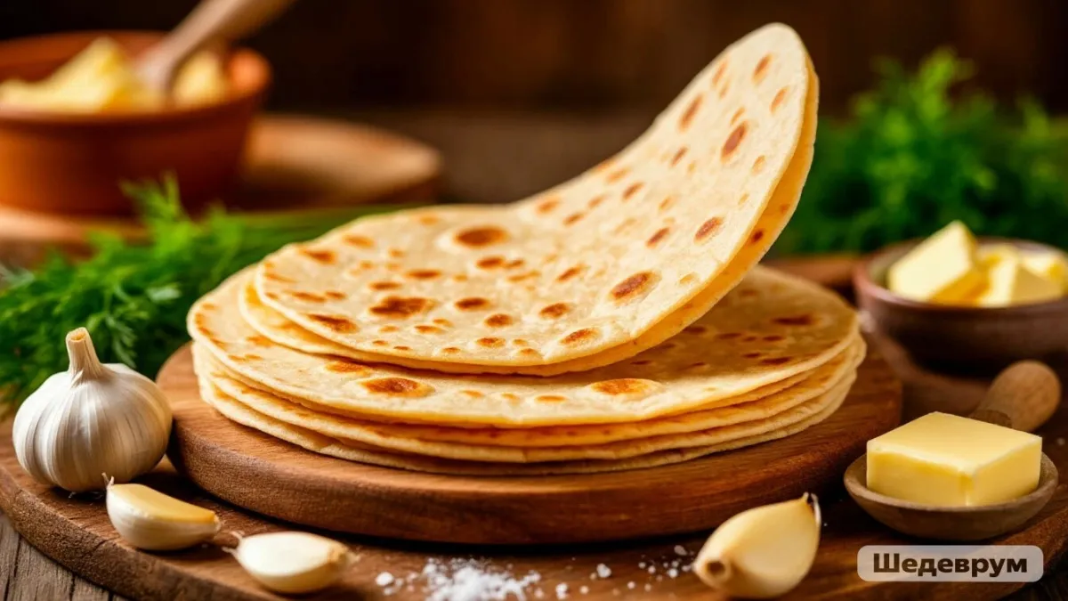 Попробовали один раз — теперь готовим постоянно: лепешки вкуснее самсы, проще лаваша