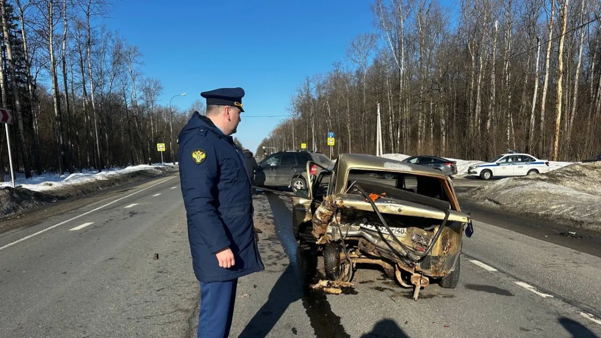Под Калугой в ДТП с иномаркой погиб водитель отечественной легковушки