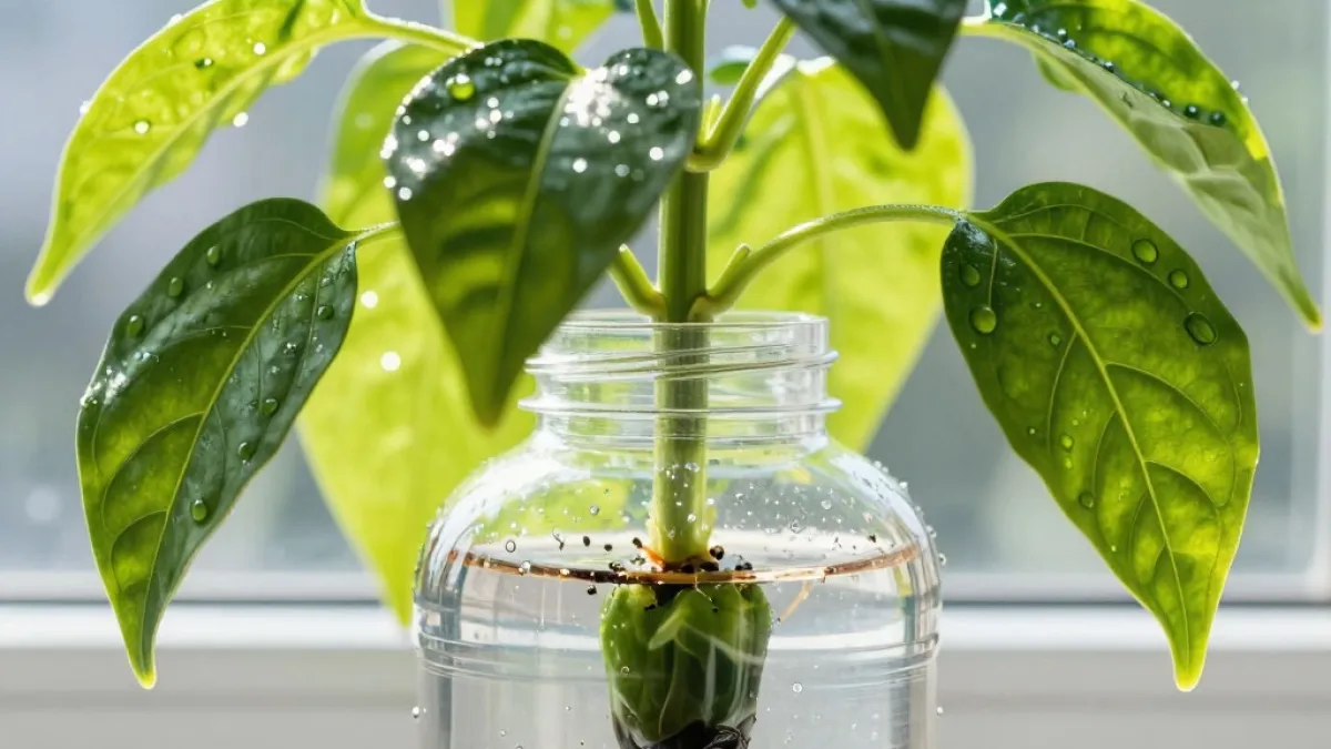 Никаких стаканчиков: сажаю семена сразу в пятилитровки — перцы растут быстрее в 2 раза