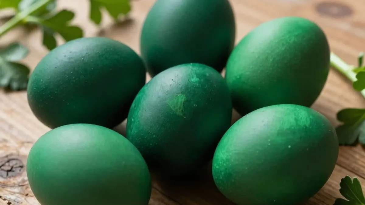 Изумрудные яйца на Пасху 2026: крашу скорлупки в зеленый цвет вовсе не крапивой — приносят в дом счастье и достаток