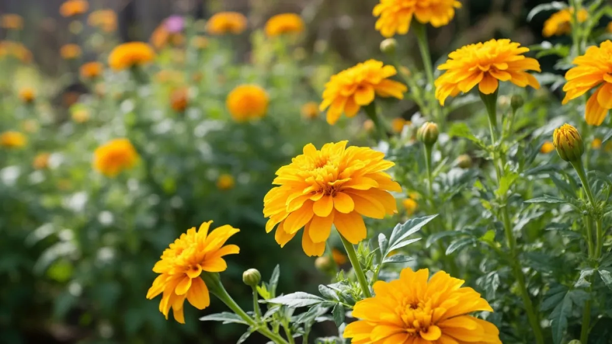 Дачники, это не бархатцы а настоящий "боец": цветёт без перерыва, не боится болезней