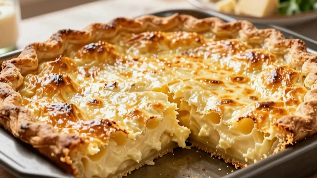 Размазала сливочное масло на противень — случайный пирог вместо надоевшей пиццы: чертовски вкусно