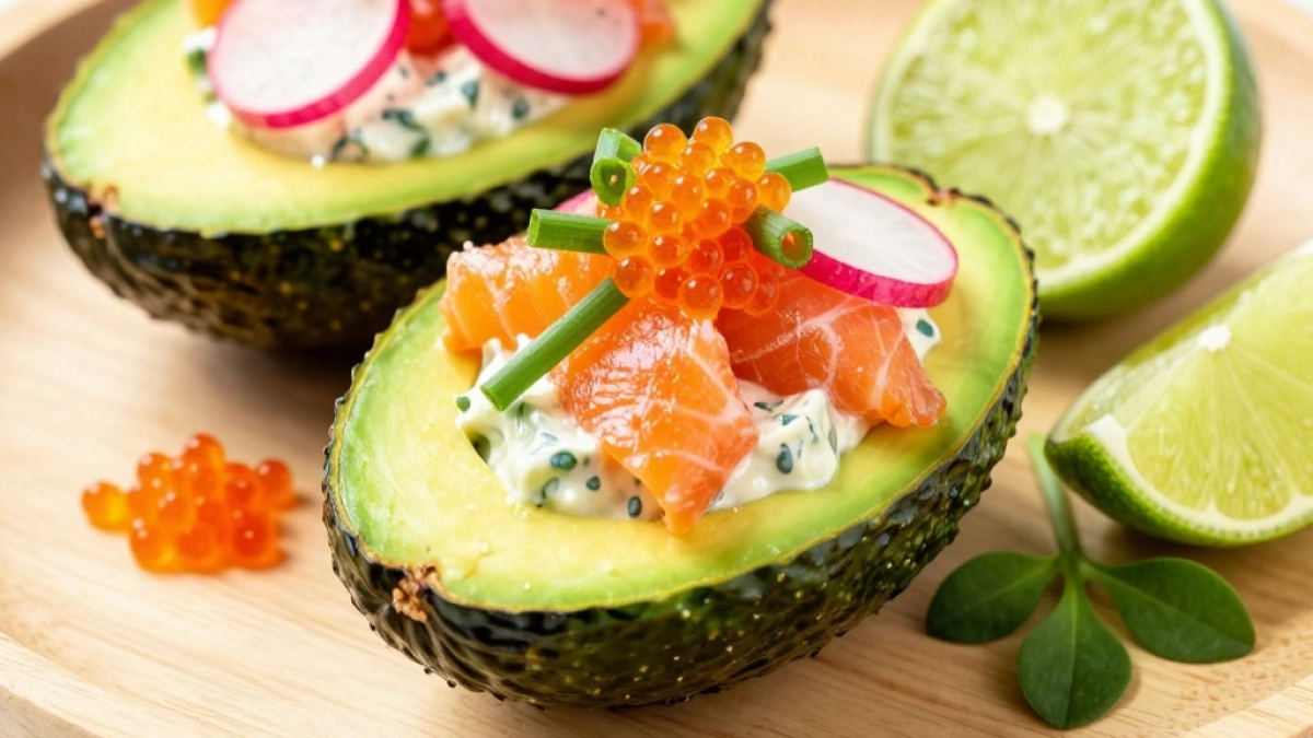 Необычный салат с лососем, лаймом и авокадо: хит за 15 минут — простой и эффектный