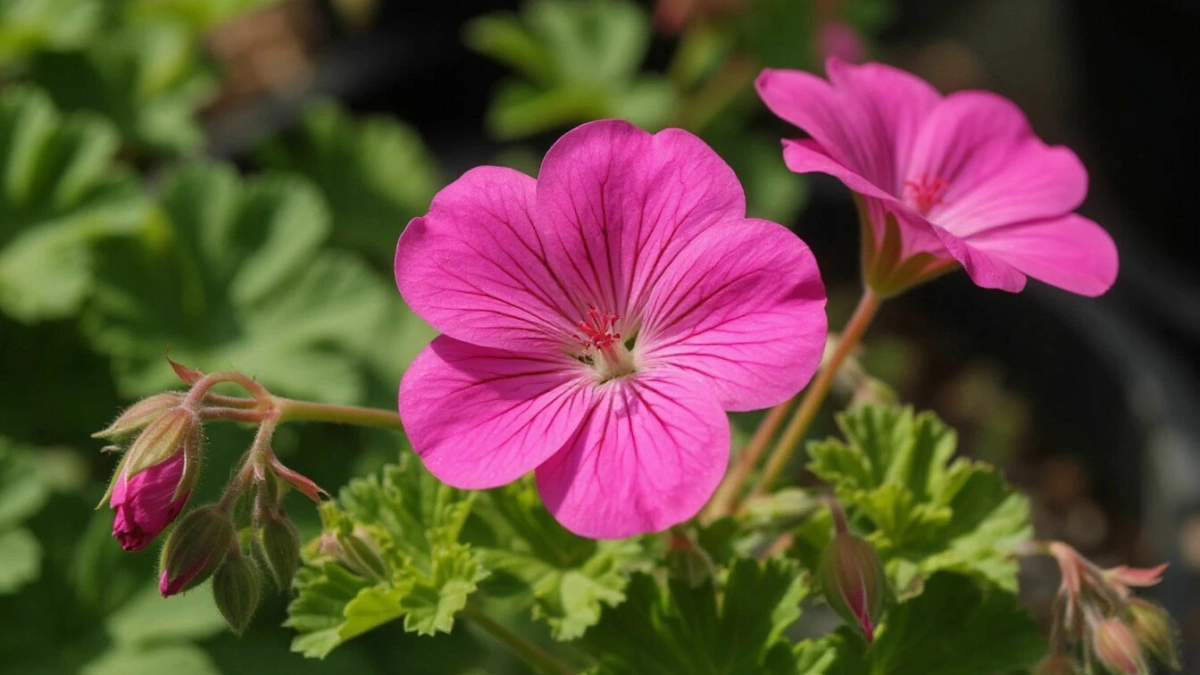 В марте герани – обязательно: 2 шт. в воду – и в апреле алые бутоны полезут как по расписанию, один за другим
