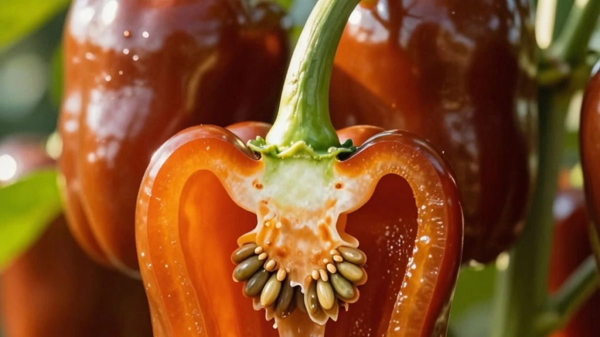 Этот перец пахнет шоколадом, а на вкус — настоящий десерт: топ-1 черноплодный сорт, отличный урожай при любой погоде