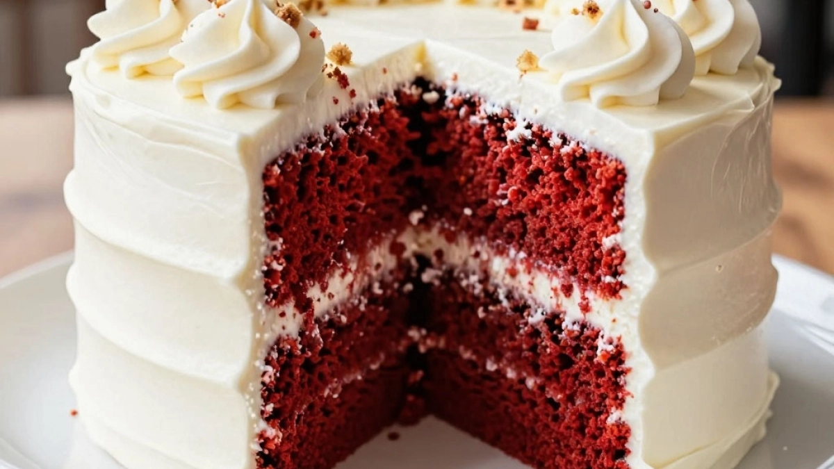 Канадский торт "Красный бархат", который называют самым лучшим тортом в мире 
