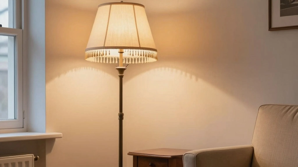 Торшеры с тканевыми абажурами снова в моде - вот 3 причины, почему их стоит вернуть в квартиры. Дизайнеры хлопают в ладоши от этой идеи