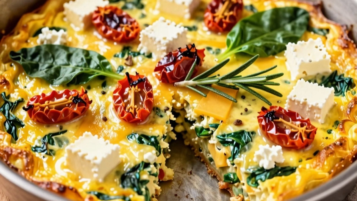 Вместо запеканки и блинов: фриттата с овощами за 30 минут в духовке — завтрак, который просят повторить