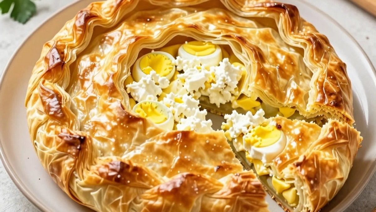 Тесто как пух, начинка как облако: готовим идеальный болгарский пирог "Баница" — тает во рту