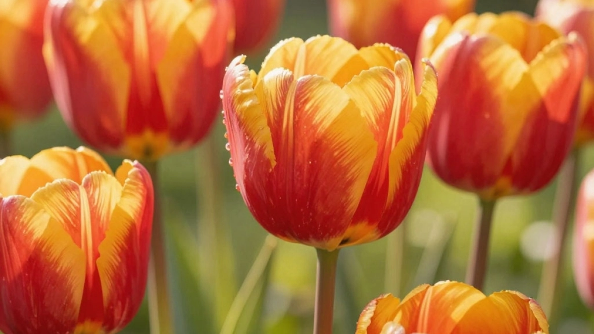 Тюльпанам после схода снега - первым делом: отблагодарят взрывным цветением