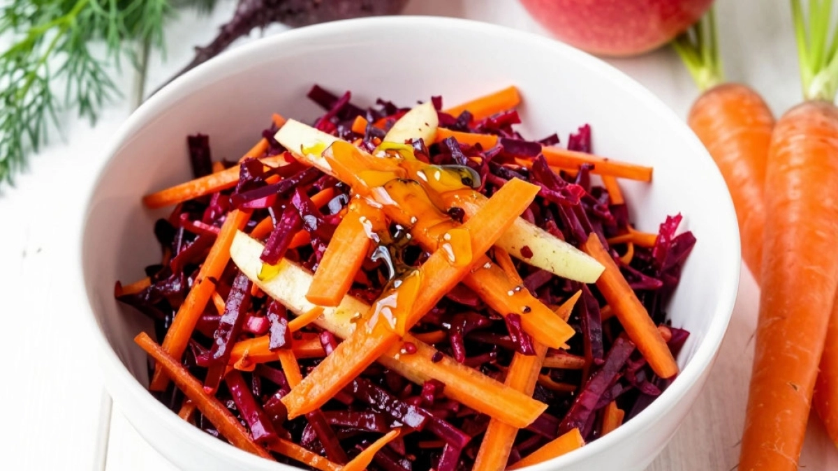 Всю весну ем некалорийный салат «Щетка» — для разнообразия добавляю иногда яблоко и он не надоедает