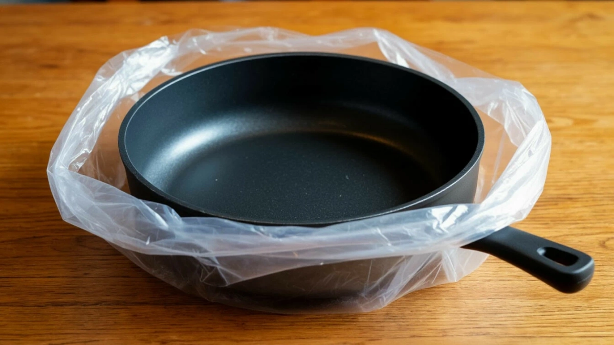 Сыплю 3 пакетика на сковородку — и сковородка выглядит как новая: чистая, блестящая и никакого нагара