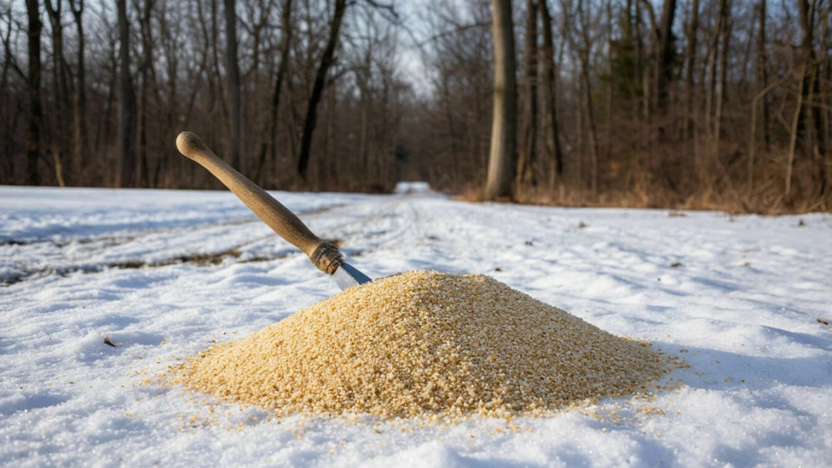 Вместо доломитовой муки — это: разбросайте по участку в марте, и земля станет пухом к апрелю